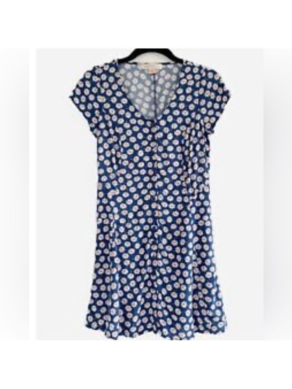 Band of Gypsies nwt floral button up sundress lace up back pockets small